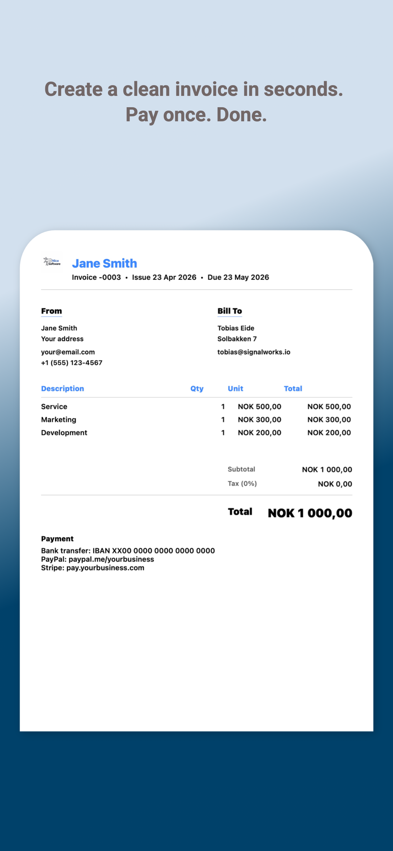 NotaBill screenshot 5